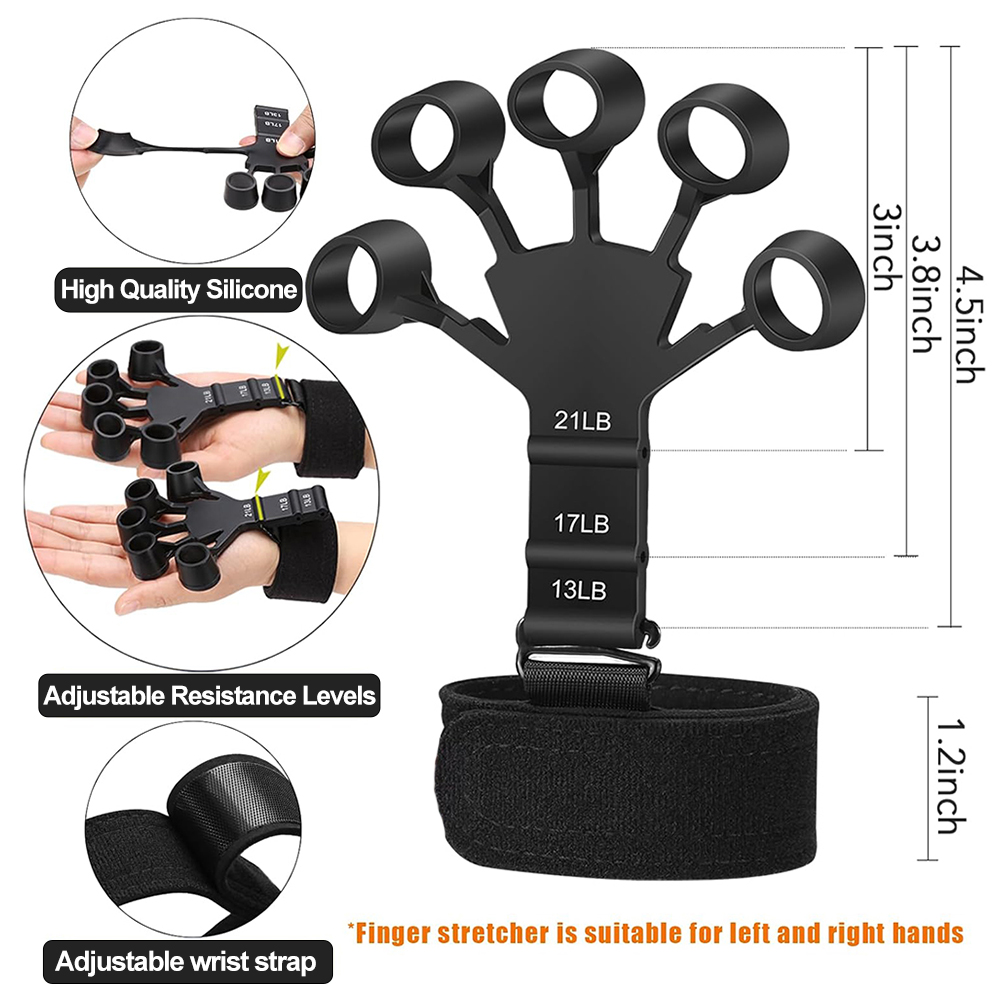 5-100Kg Adjustable Heavy Hand Gripper Fitness Hand Exerciser Grip Wrist Training Finger Gripper Hand Strengthener For Patient