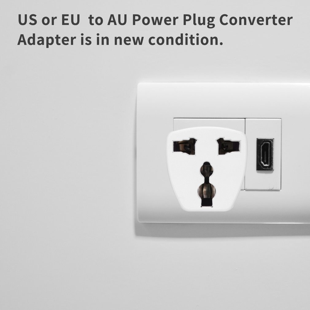 Universal Outdoor Travel Power Adapters AU Plug Adapter US UK EU to AU AC POWER PLUG ADAPTER TRAVEL CONVERTER