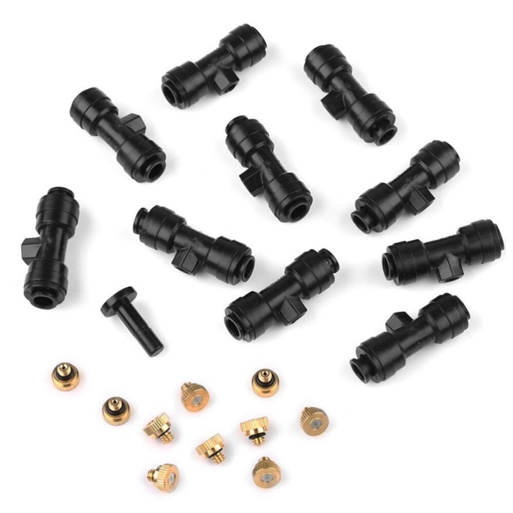 8 Sets 0.4Mm Messing Verneveling Nozzle Verneveling Spuiten Mister Nozzle Voor Landbouw