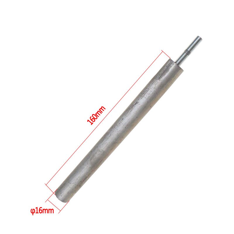 Piezas de repuesto para calentador de agua eléctrico, varilla de anodo de magnesio, M6, 16MM x 160MM