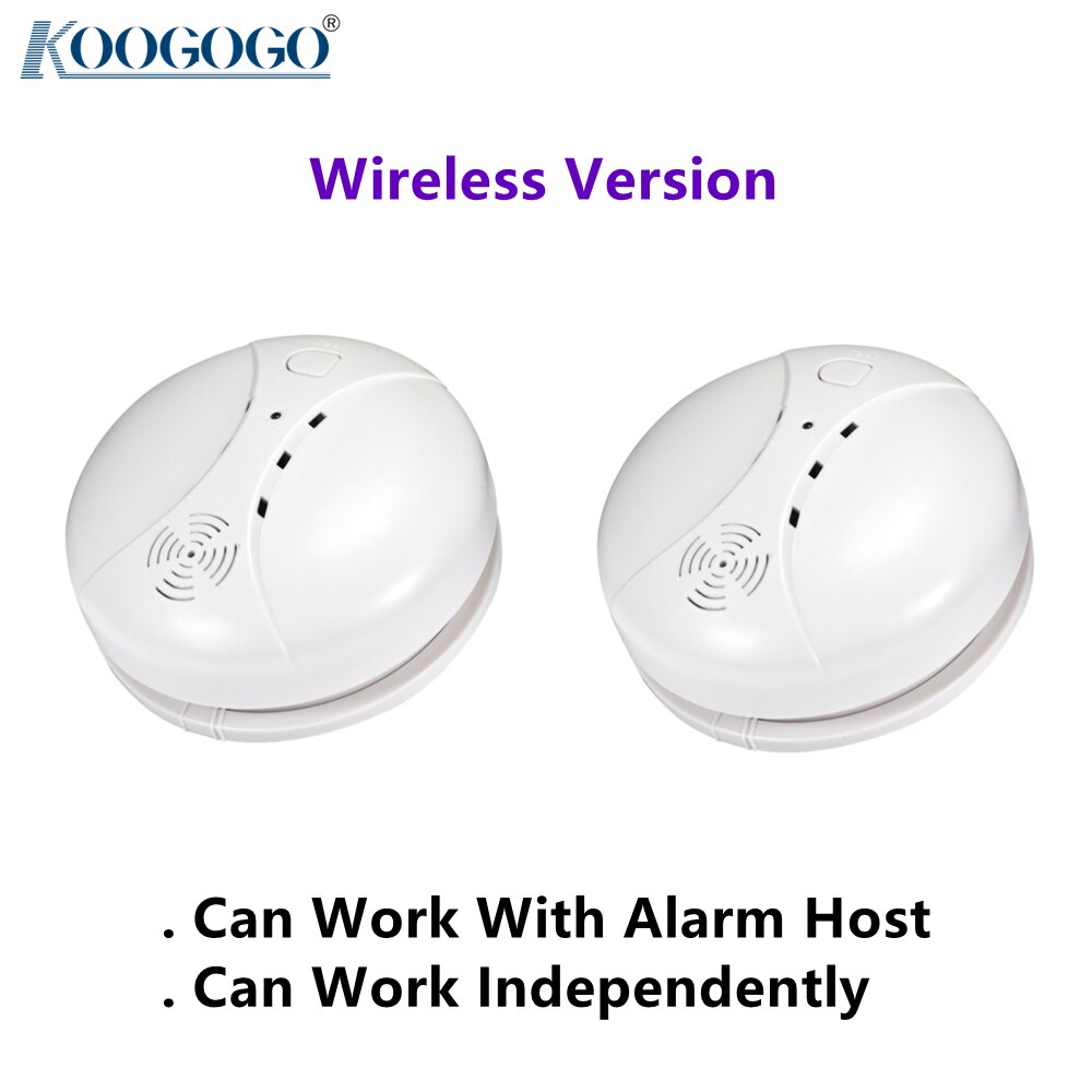 433MHz Wireless Alarm Smoke Fire Sensitive Detecto... – Grandado