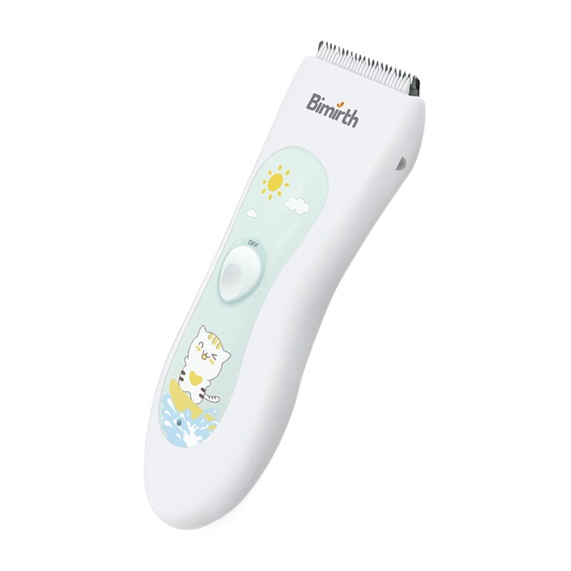 Bimirth Baby Elektrische Tondeuse Usb Oplaadbare Krachtige Waterdichte Haartrimmers Clipper Voor Baby Low Noise Haar Snijder: Default Title