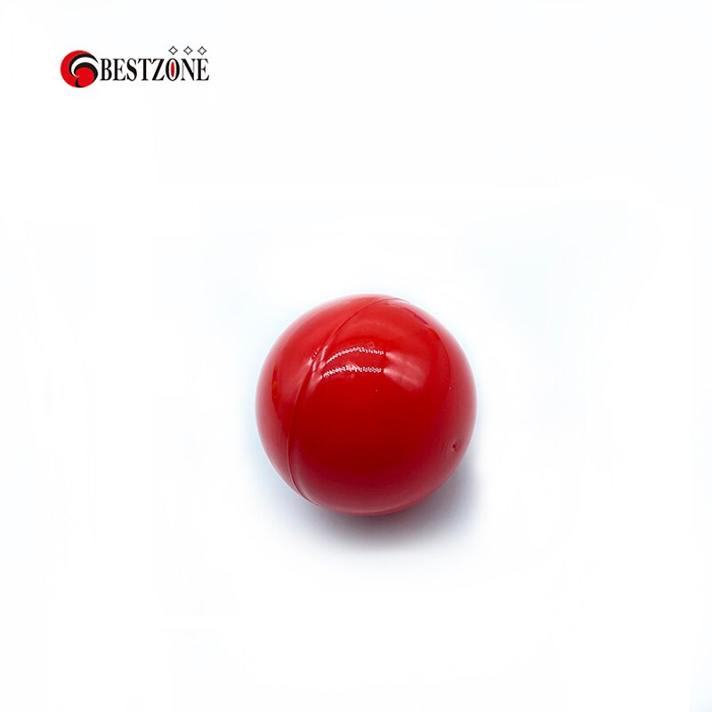 Capsules rondes en plastique PP, 100 pièces/lot, 50MM, environ 2 pouces, jouet, boule Surprise vide, peut ouvrir les enfants, pour distributeur automatique: Rouge