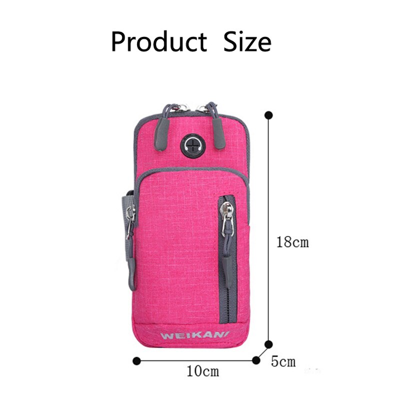 Waterproof Sports Mobile Phone Arm Bag Sweat Proof Running Cycling Cell Phone Pouch Case Fitness Gadget Holder Pocket