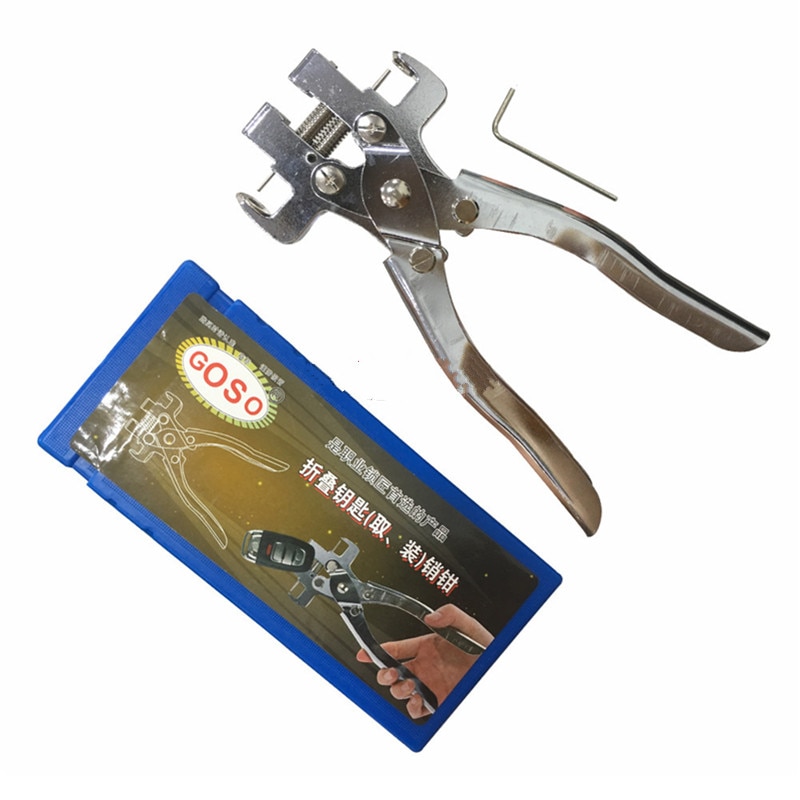 Autosleutel Accessoire Goso Flip Key Verwijder & Fix Pin Tool Gebruik Voor Flip Afstandsbediening Sleutel