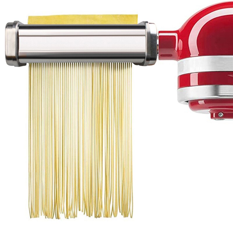 Nudelmakere dele til køkkenudstyr fettucine cutter rulle fastgørelse stativblandere køkkenhjælp pasta madprocessorer: C
