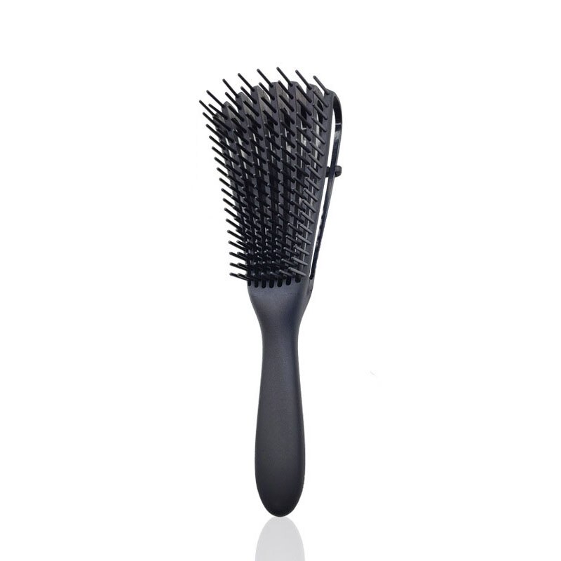 Démêler brosse à cheveux cuir chevelu Massage peigne à cheveux femmes démêlant brosse à cheveux pour bouclés soins des cheveux Salon maison coiffure peigne de coiffure: 24.5 7.5cm  D