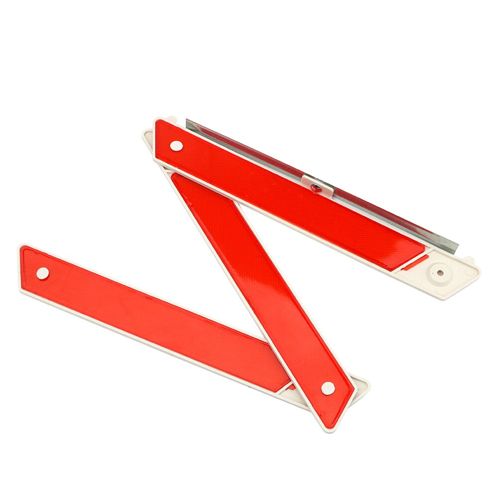 LEEPEE Car Triangle Warning Sign Reflective Stop Sign Board Sign Auto Breakdown Warning Triangle Emergency Hazard Cars Tripod