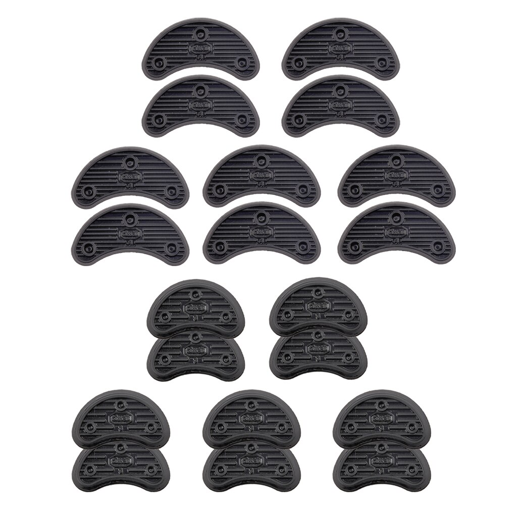 Embouts antidérapants à talons aiguilles pour réparation de chaussures, résistant à l&#39;usure, 20x