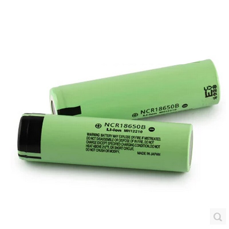 Originalt oppladbart batteri ncr 18650 3.7v 3400 mah + eu lader li-ion oppladbare batterier ncr 18650b batteri