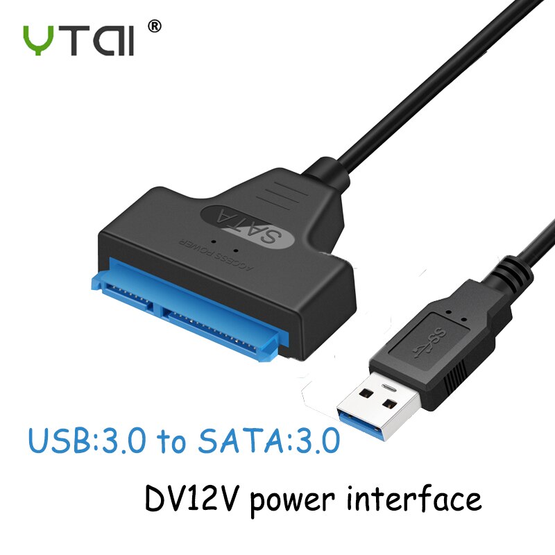 USB SATA 7+15Pin Adapter Converter Cable for 2.5 inch HDD Laptop Hard Disk Disk Drive Computer Cables Connectors SATA TO USB: USB 3.0 SATA 3.0