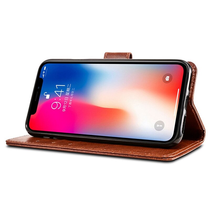 Magnetic Leather Case for Homtom HT7 HT17 Pro HT27 HT30 HT37 HT26 HT50 S12 S8 S99 Wallet Flip Card Holder Stand Phone Bags
