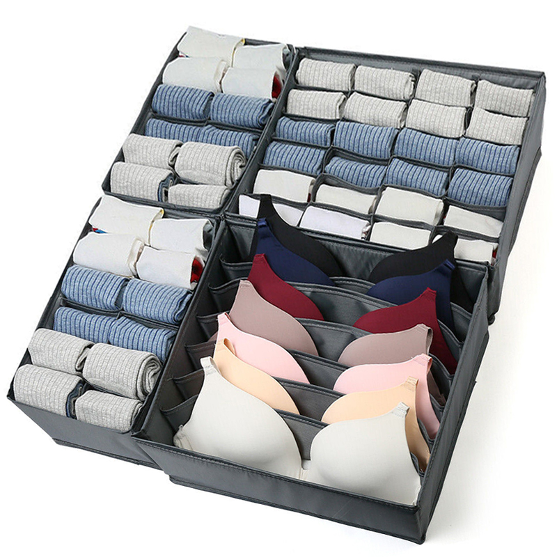 Ondergoed Organisatoren Opbergdoos Home Cabinet Divider Opbergdoos Kast Scheidingsdozen Voor Sokken Bh Kast Lade Opbergdozen