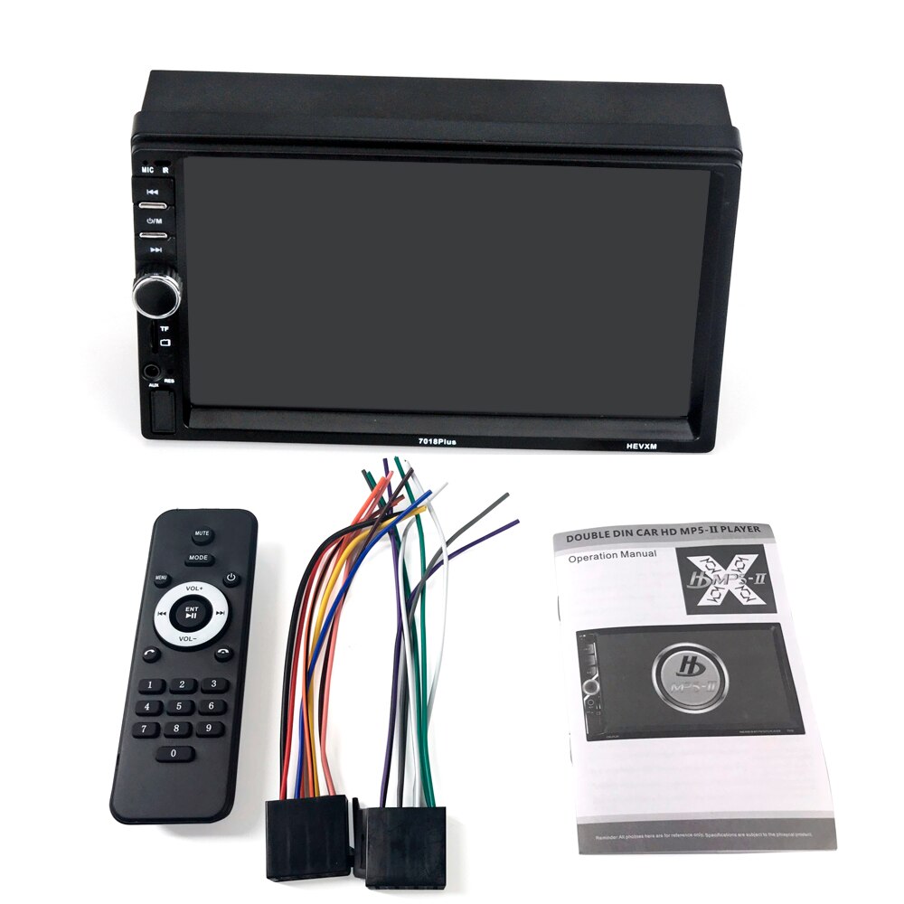 2 din Car Multimedia Player GPS Navigation with Map 7 inch HD Touch Screen Bluetooth Radio MP3 MP5 Player Radios