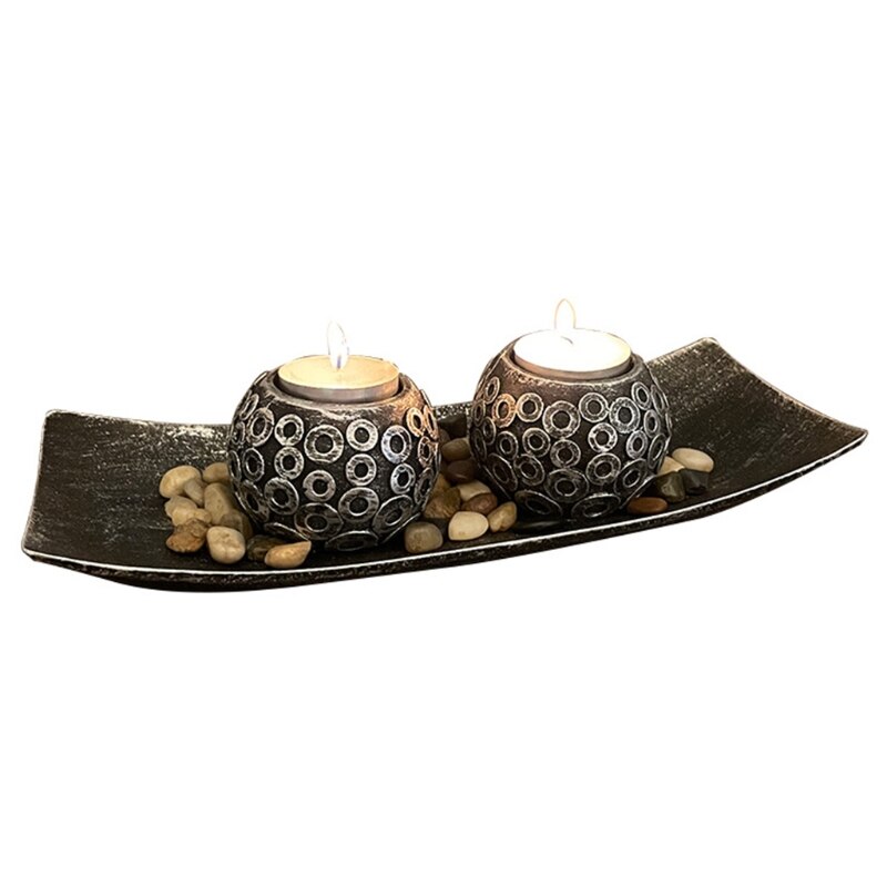 Portacandele In Vetro Vintage SlowlyTalk, Per Aromaterapia E Tealight, Decorazione Casa, 1 Pezzo 9,4cm