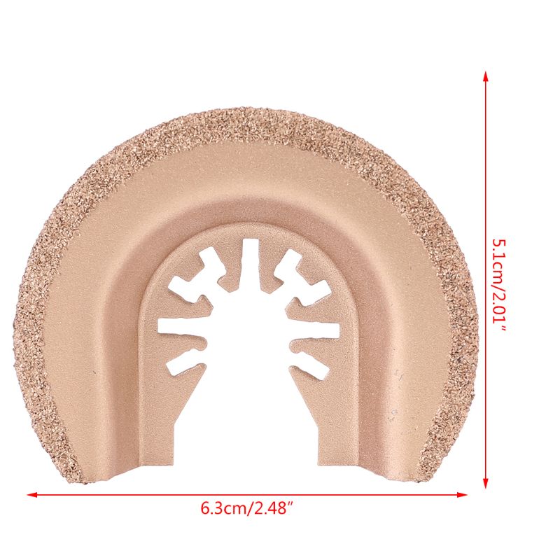 Cut Circular Carbide and Diamond Oscillating Multi Tool Saw Blades Triangle Rasp