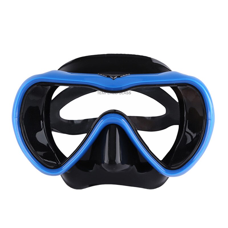 Dive Goggles Underwater Mask Swimming Goggles Swimming Pool Diving Training Goggles Camera Diving Mask: blue
