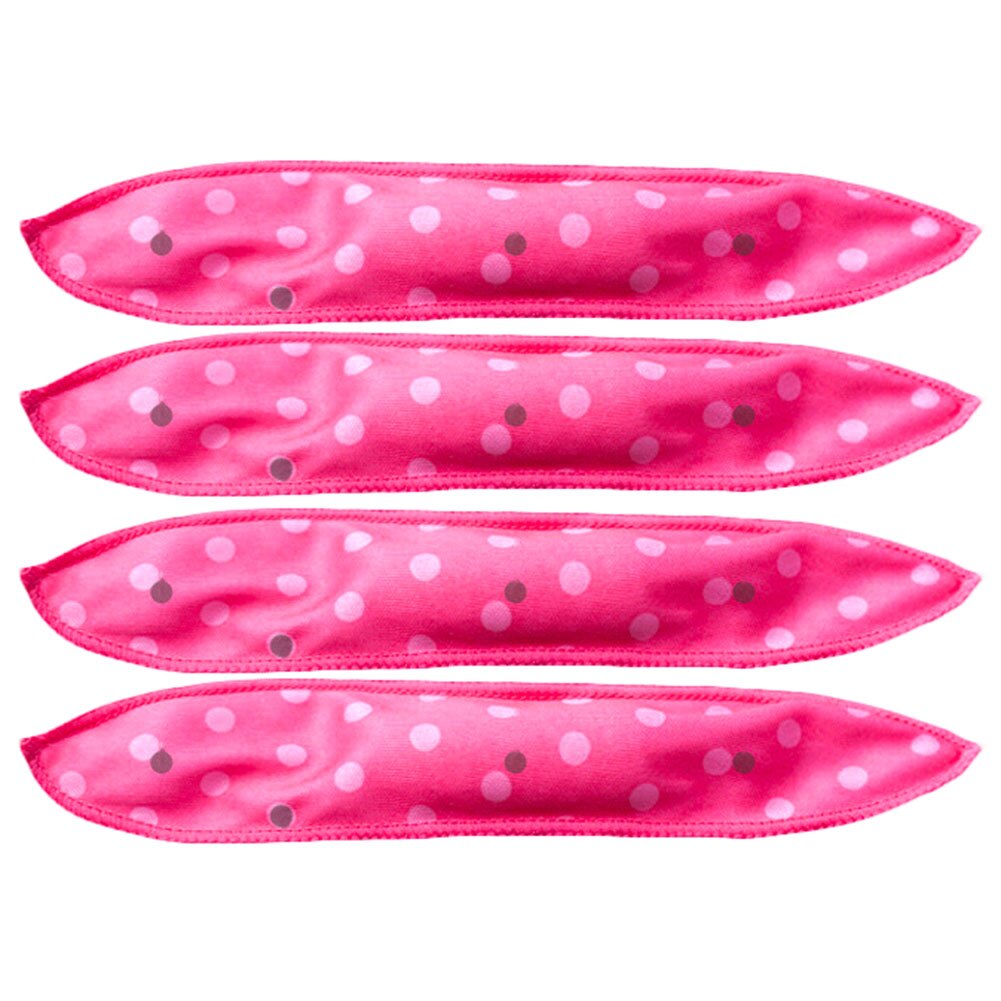 6PCS/Set Magic Sponge Pillow Soft Roller Hair Best Flexible Foam and Sponge Hair Curlers DIY Styling Hair Rollers Tool: 4pcs