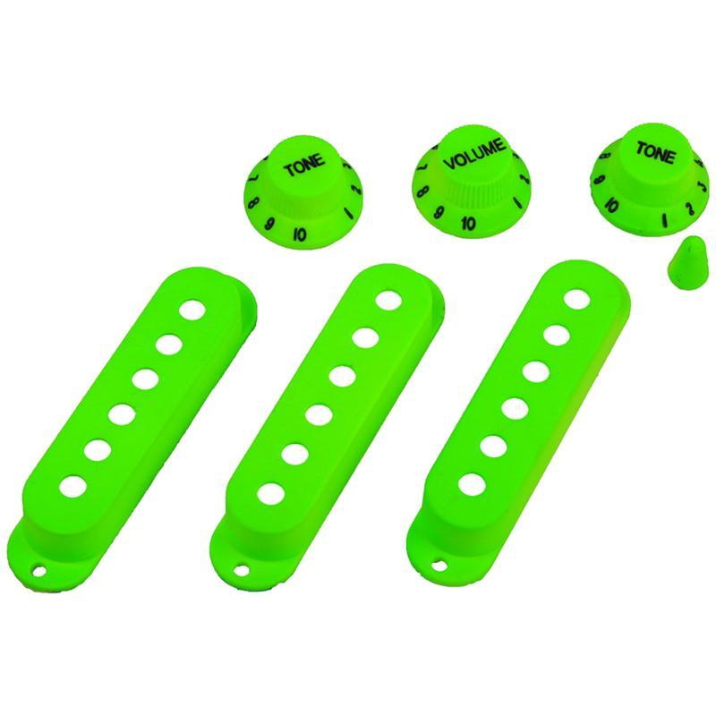 Strat Gitaar Pickup Covers Tone Knoppen Switch Tip Set Gitaar Accessoires Voor Fender Stratocaster Vervanging Accessoire Kit Deep