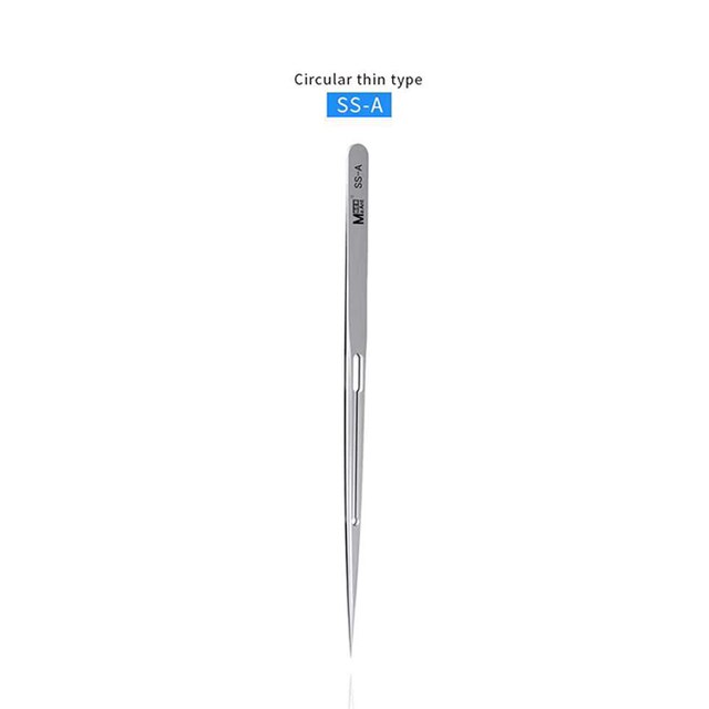 MaAnt SS-A SS-A1 Präzision Pinzette Hand Polnischen Nicht-Magnetische Edelstahl BGA IC Mikro Lözehn springen Draht Reparatur Pinzette: SS-A