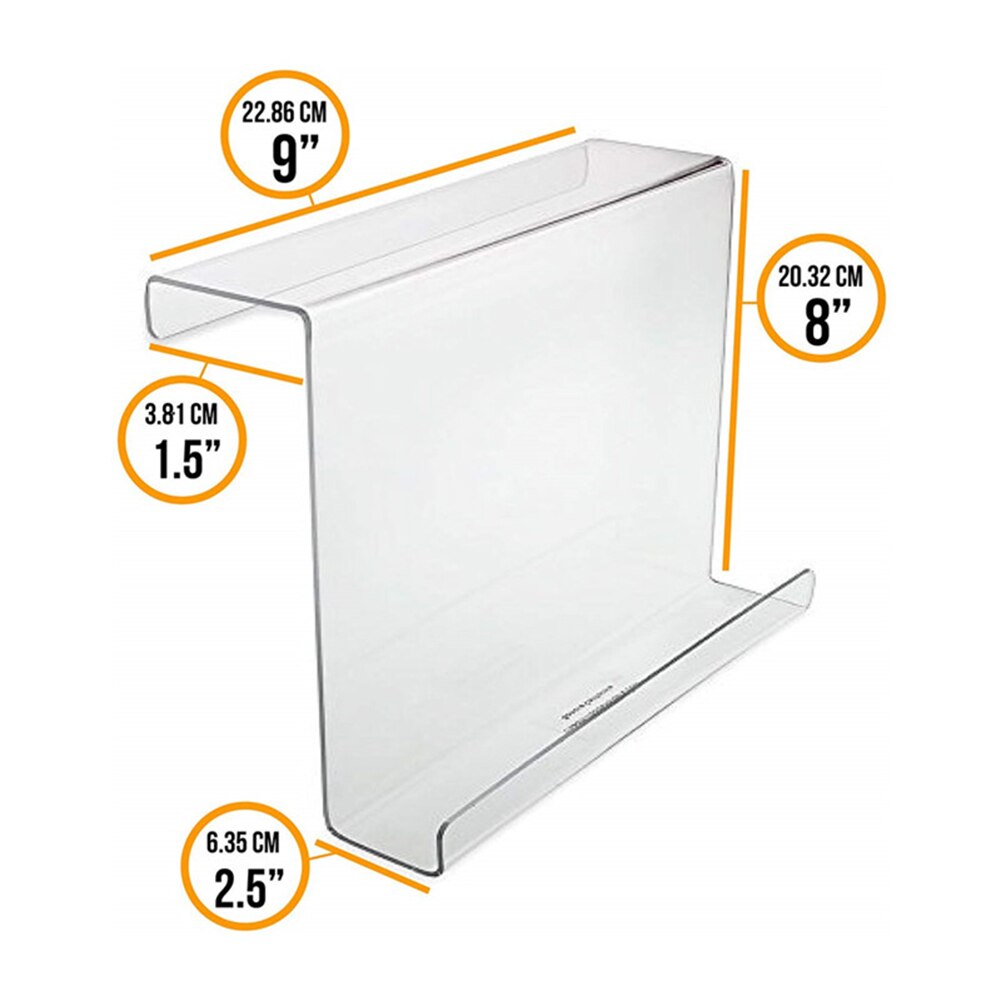 Acrylic Universal Treadmill Bookholder azine Rack EReader Treadmill Book Holder Reading Rack Portable Tablet Display Stand