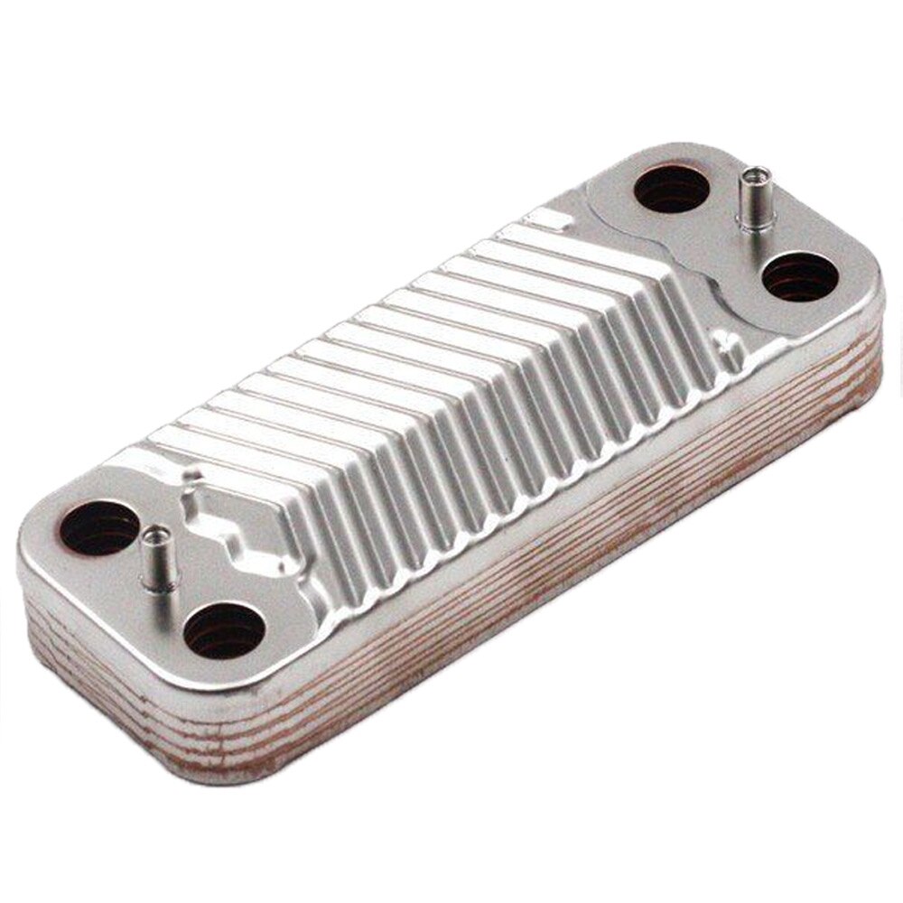 H3101081334010 - Boiler 12P Heat Exhanger For Buderus GB022, Saunier , Airfel Digifix Duo, Integrity Instant 24