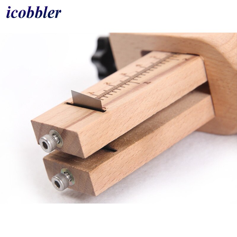 DIY Leather Craft Tools Strap Belt Cutter Hand Cutting Tools Belt Cutter Pimp Line of Leather Wood Adjustable Strip