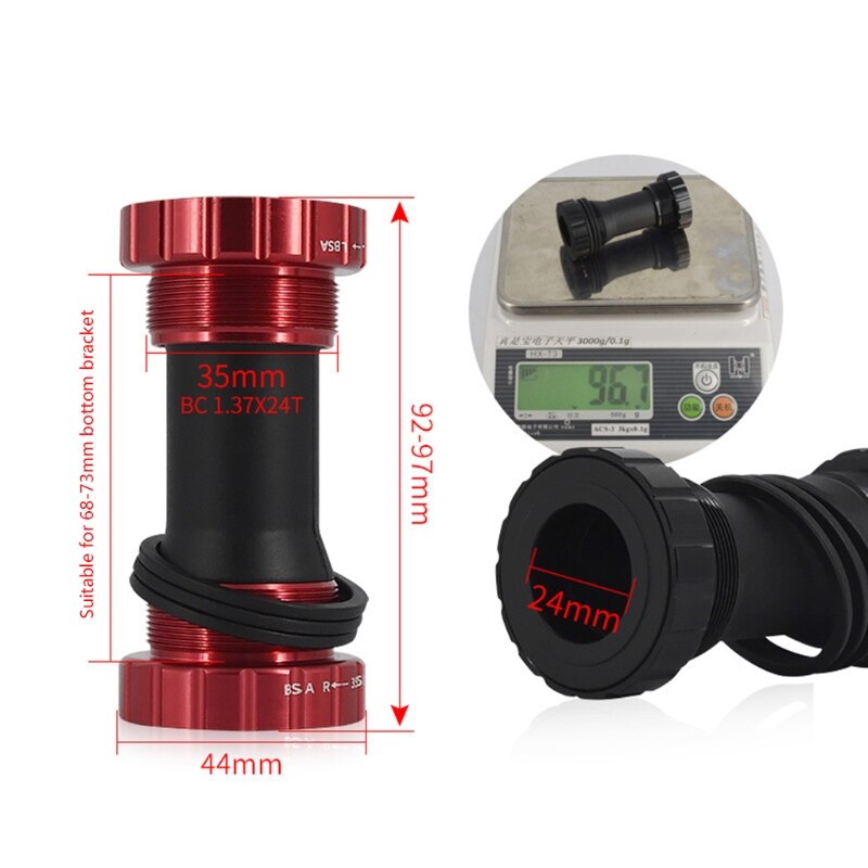 Ceramic Bottom Bracket for BSA 68mm-73mm MTB Road Bike Crankcases