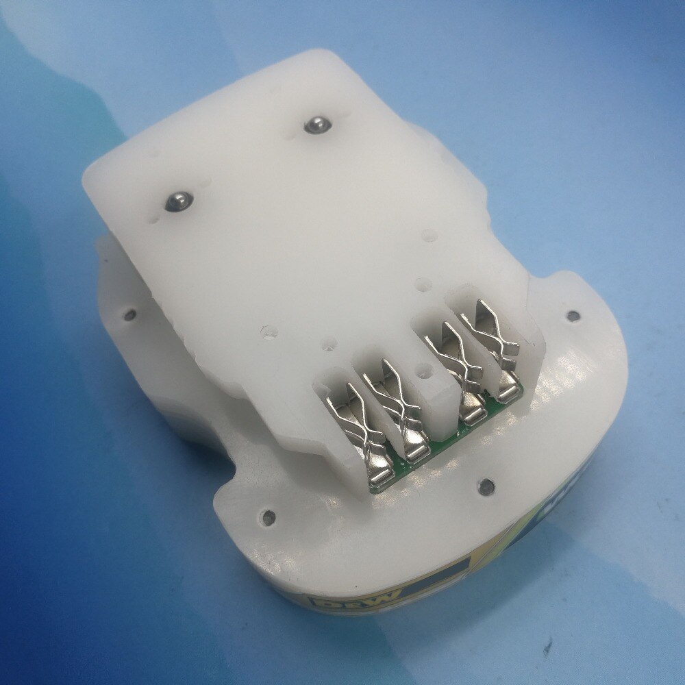 Owb 20 dwl adapterkonverter mit worx orange 4- pin-schnittstelle für 20v li-ionen-akkus an dewalt 18v 20v lithium-elektrowerkzeugen