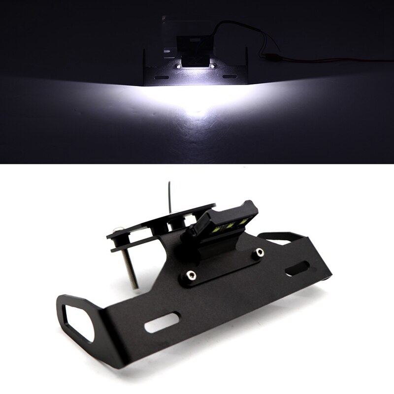 Soporte para matrícula de luz LED para KAWASAKI Z 800 Z800 accesorios de la motocicleta guardabarros limpio trasero Eliminador