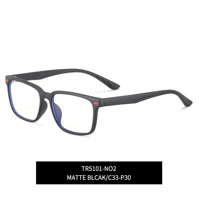 Tr90 Children Kids Boy Girl Blue Light Blocking Rivet Glasses Square Acetate Clear Lens UV400 Computer Gaming Eyeglasses Frame: BLACK