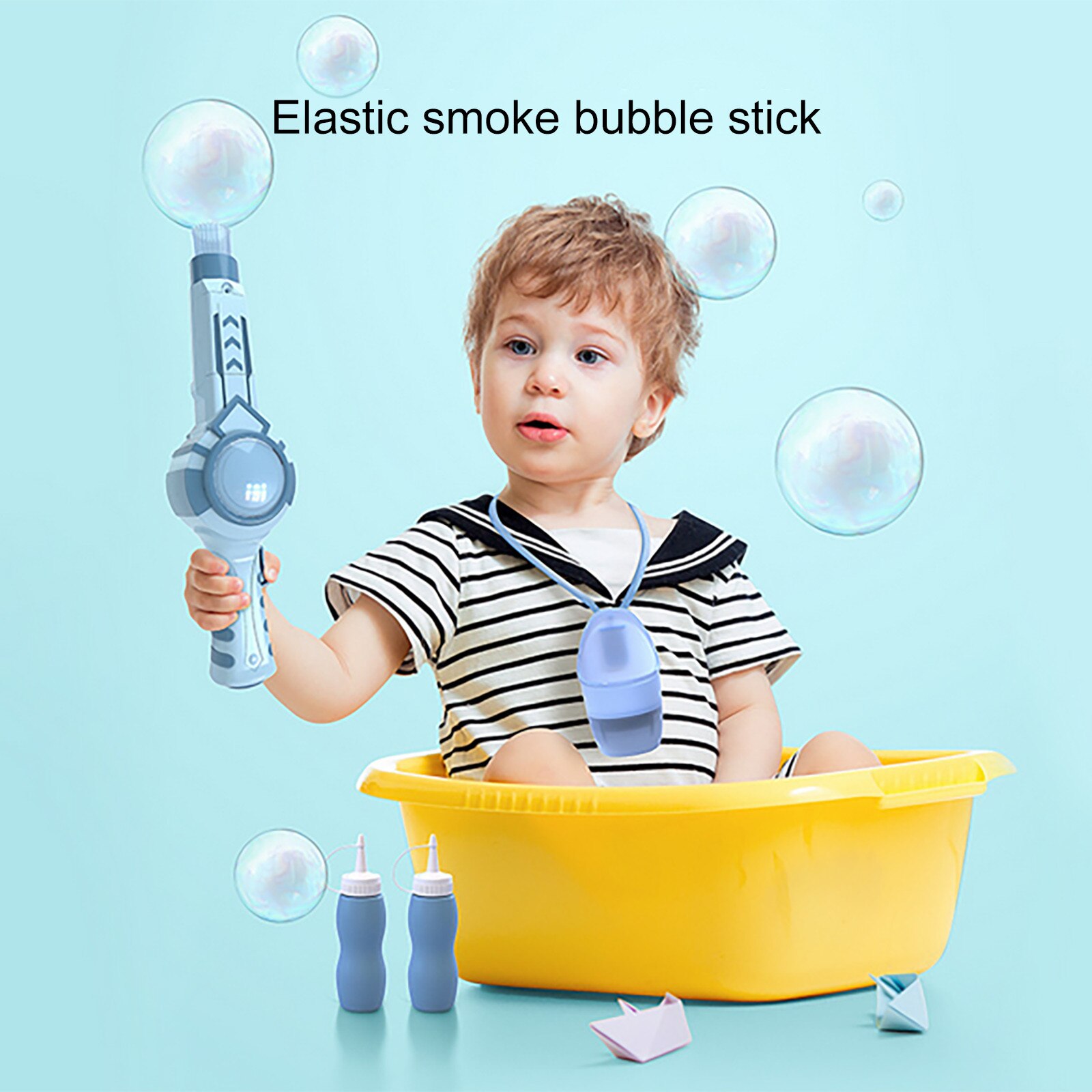 Elastische Rook Bubble Wand Meisje Hartvormige Bubble Machine Speelgoed 70Ml Zomer Kinderen Outdoor Bubble Machine speelgoed