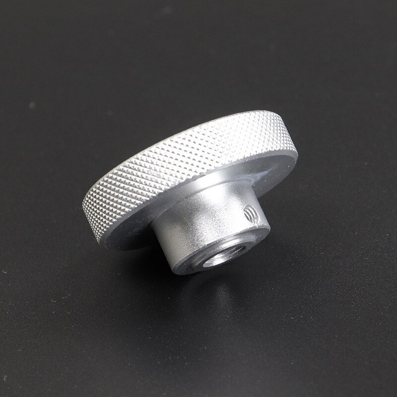 Aluminum NEMA17/23 Stepper Motor Hand Wheel Jog Knob M8 Bore Size