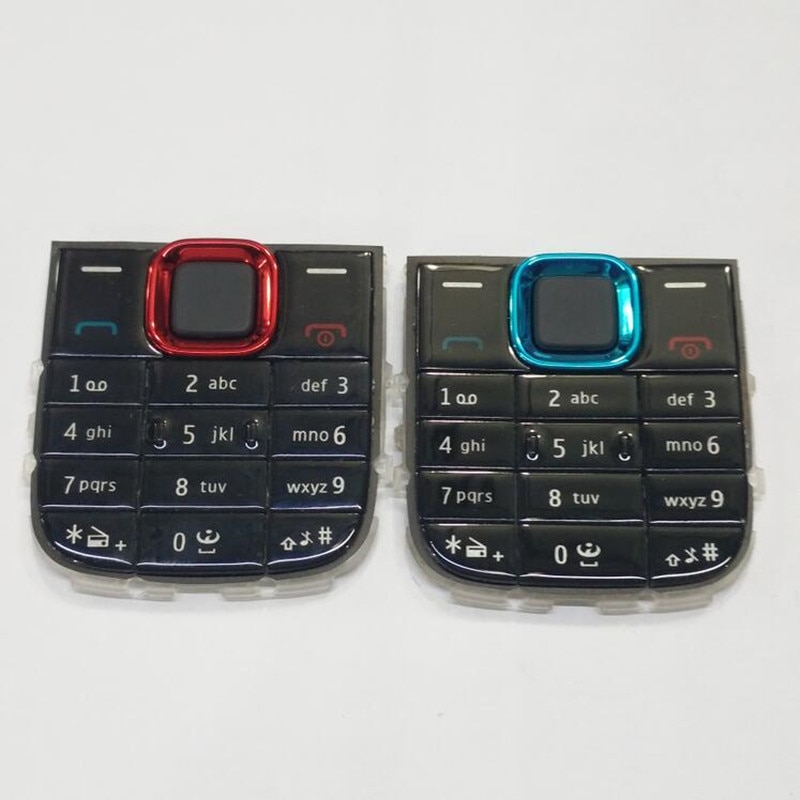 Botones de teclado Inglés para Nokia 5130, piezas de repuesto, 1 ud.