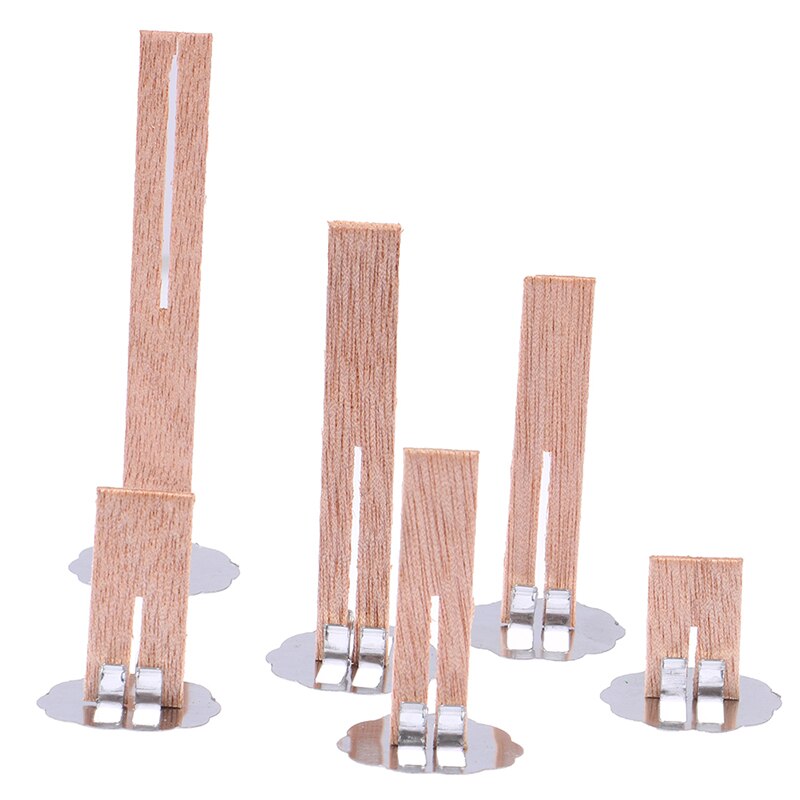 20Pcs Cross Houten Kaars Wieken Hout Kaarsen Core Voor Diy Kaars Maken