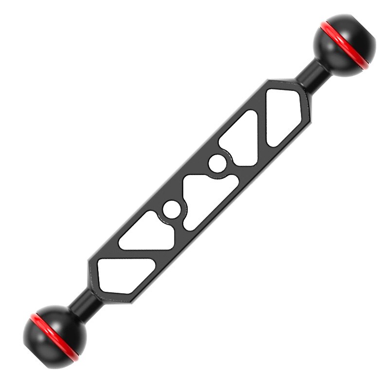 Dslr Camera Dual Kogelgewricht Arm Verstelbare Hoek Monitor Beugel Licht Grip Connector Camera Fotografie Duiken Accessoires