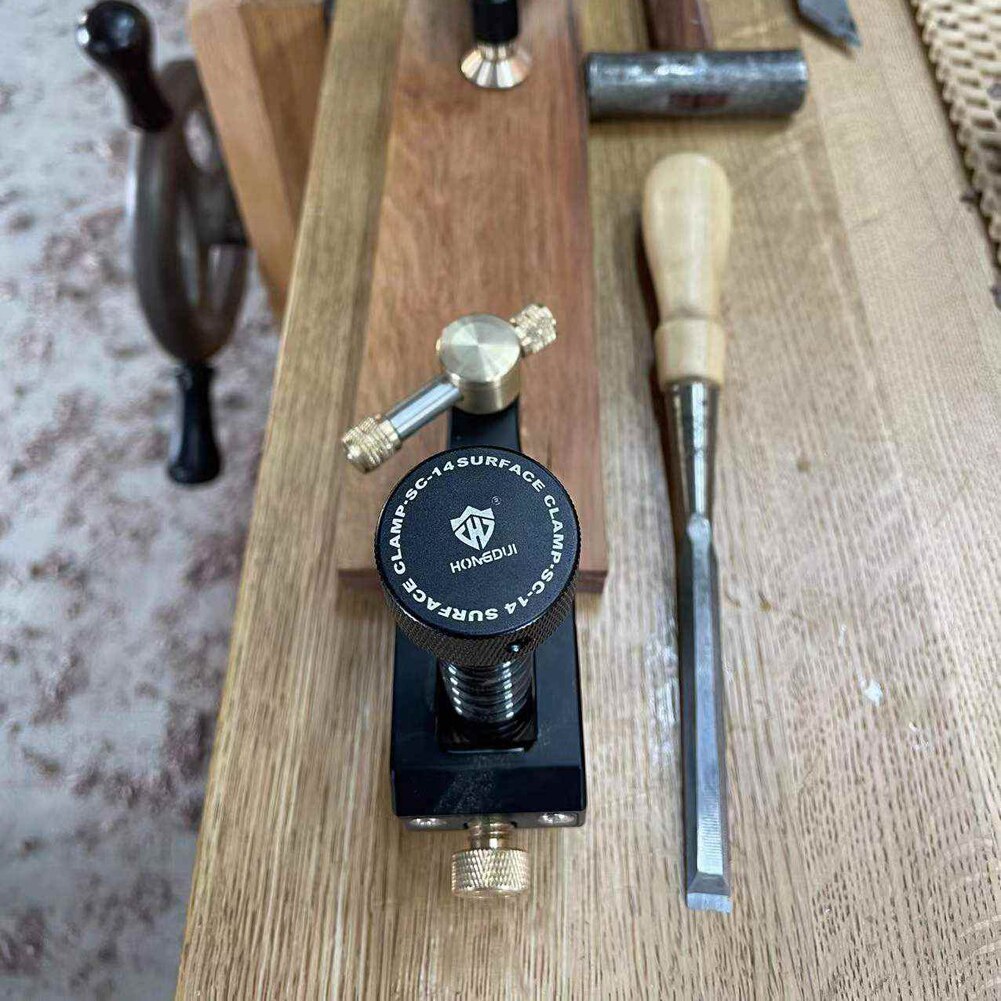 Woodworking Desktop Surface Fixing Clamp Aluminum Alloy Table Hold Down Household DIY Fixing Clip Practical Accessories