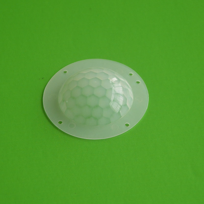 50 stks 8603-4 schakelaar menselijk lichaam infrarood PIR sensor HDPE plastic fresnel lens diameter 45*11mm brandpuntsafstand 17.5mm