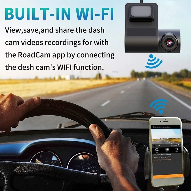 Car DVR Camera Dash Cam G-sensor Camera 24h Parking Monitoring Video Recorder Tachograph Hidden Cam Camera Night Vision Camera
