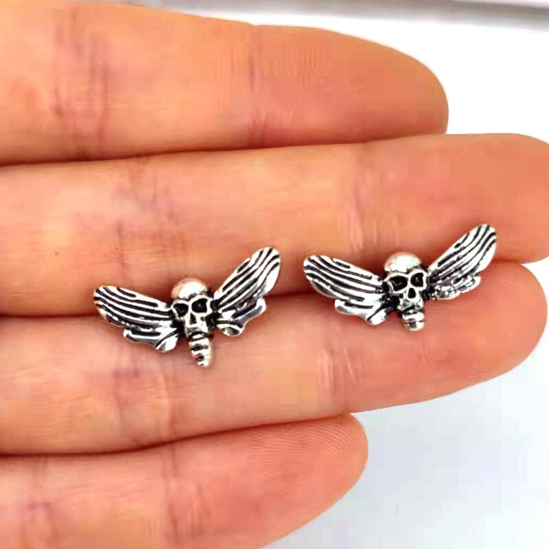 Hzew 5 Pcs Accessoires Dier Mot Schedel Hoofd Mot Hanger Voor Vrouwen Man: 21