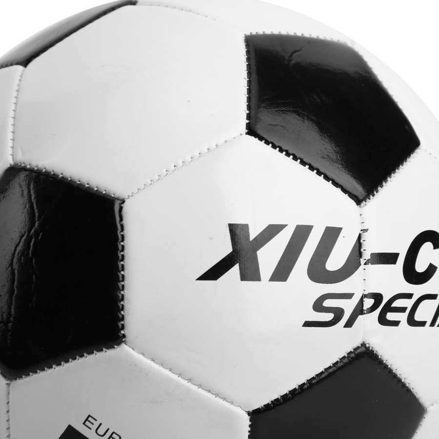 Size 4 Football Black White Soccer PVC Sport Training Football For Outdoor Champion Team Match Training Soccer Ball