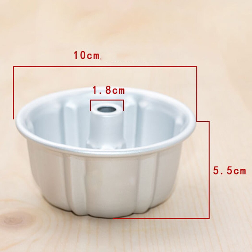 1Pc Herbruikbare Cakevorm Anti-aanbaklaag Cakevorm Gecanneleerde Ring Cake Tin Cake Pan Tray Kugelhopf Bakken Lange-Blijvende