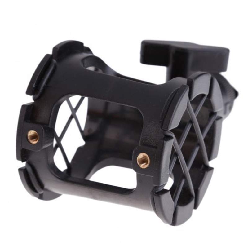 Camera Microphone Shock Suspension Mount Clip Universal Mic Holder Clip Stand Anti Vibration
