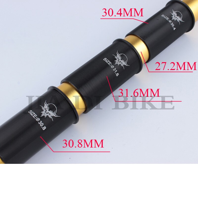 MUQZI Bicycle Seat Tube Adjustable Sets Aluminum Alloy Seatpost Reducing Sleeve Adapter Adjust Diameter 27.2TO31.6/30.8/ 30.4MM
