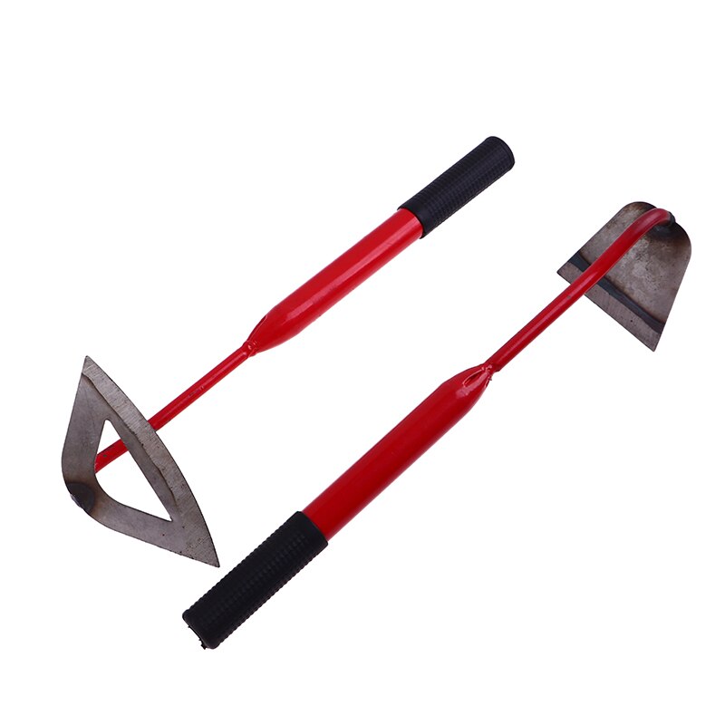 Steel Hardened Hollow Hoe Handheld Weeding Rake Planting Vegetable Farm Garden Tools Agriculture Tool Weeding Accessories