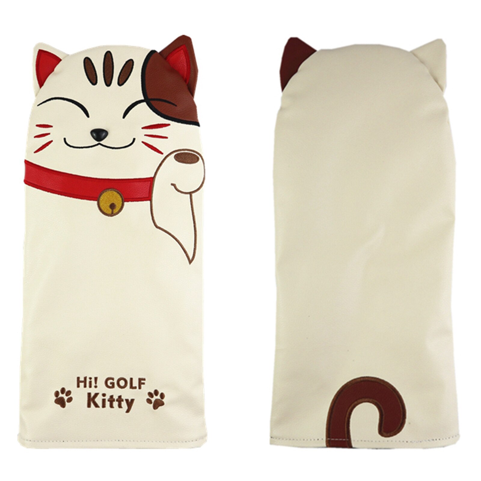 Cabeça do clube de golfe cobre madeiras para o motorista fairway híbrido madeira cabeça capa headcover acessórios golfe