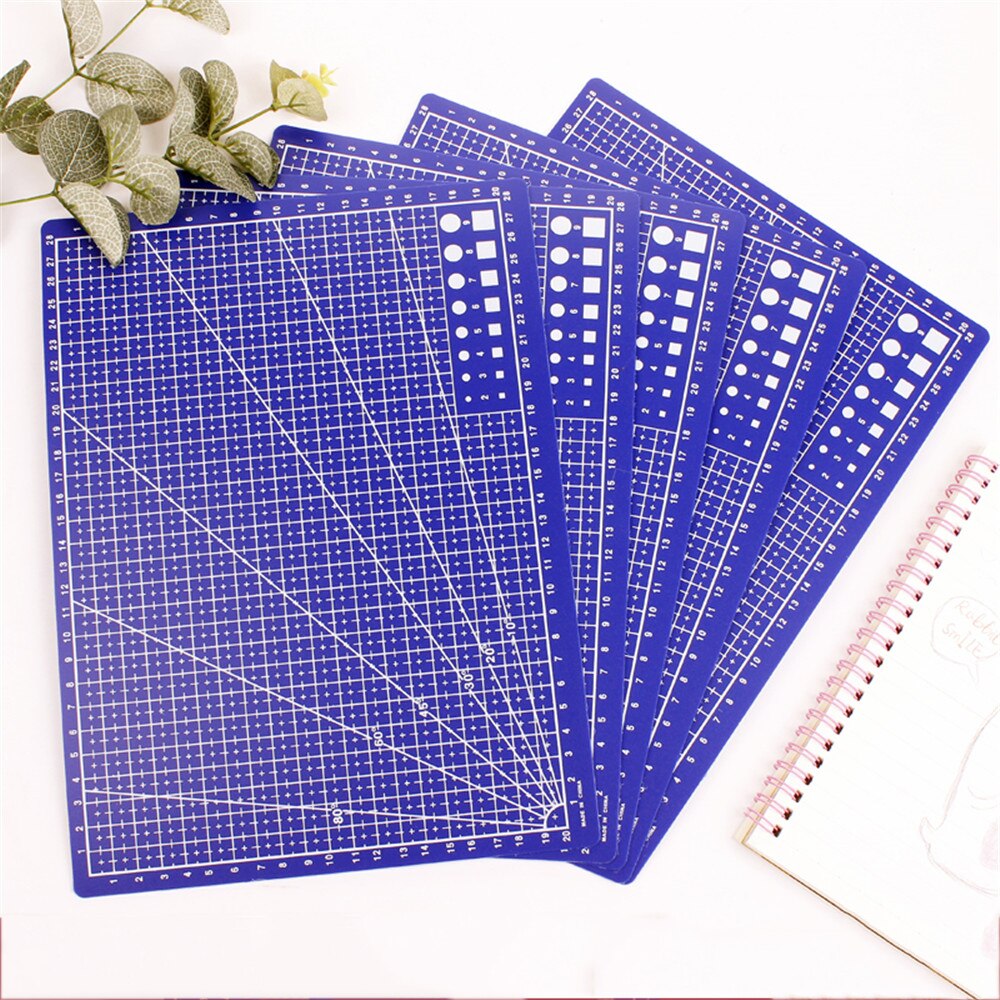 A4/A5 PVC Cutting Mat Pad Patchwork Cut Pad Durable Patchwork Tools DIY Handmade Self-healing Cutting Plate Art Tool Kits