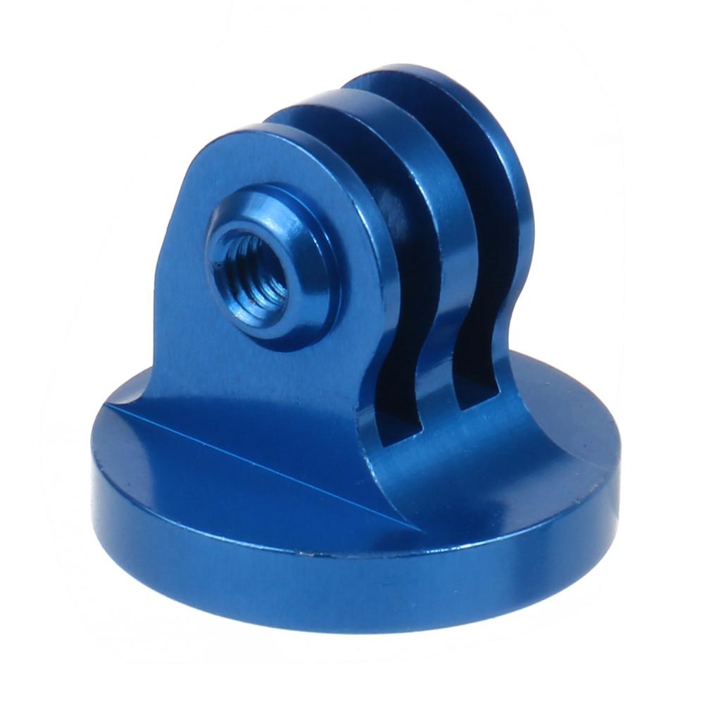 CNC Aluminum Long Thumb Knob Screw Adjustable for GoPro Hero 8 Max 7 6 5 Sjcam Yi 4K EKEN Action Sports Camera Diving Accessory: blue adapter