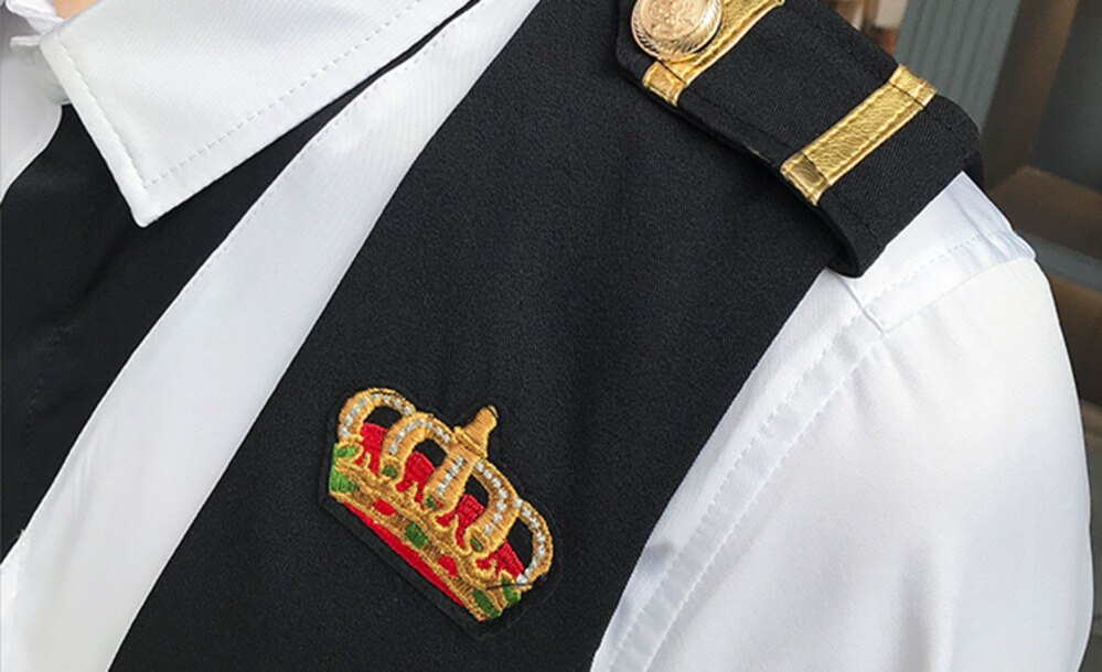 Borduren Crown Jurk Vesten Voor Mannen Slim Fit Vest Suits Casual Zaken Wedding Tuxedo Vest Gilet Chalecos Para Hombre