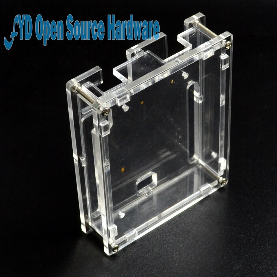 1 sæt uno  r3 shell akryl klar kasse kabinet gennemsigtig kasse shell til uno  r3 board modul